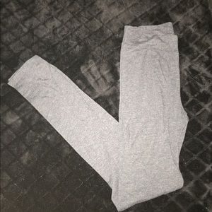 Grey leggings